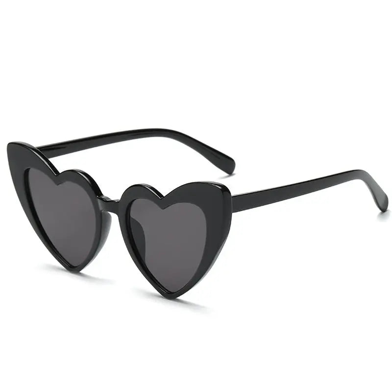 Heart-Throb Glasses - Fun Oversized Heart-Shaped Sunglasses