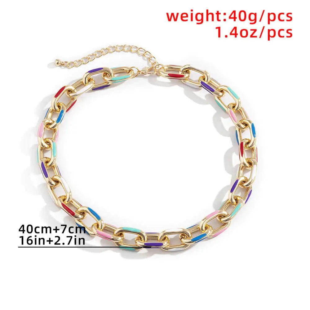Louis Vuitton LV Psychedelic Necklace Rainbow in Metal/Enamel with Silver-tone  - US