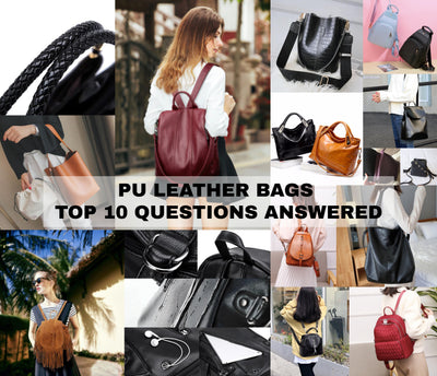 Faux or Vegan? PU Leather Bags Top 10 Questions Answered