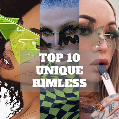 Top 10 Unique Women’s Rimless Sunglasses Trending for Summer 2021