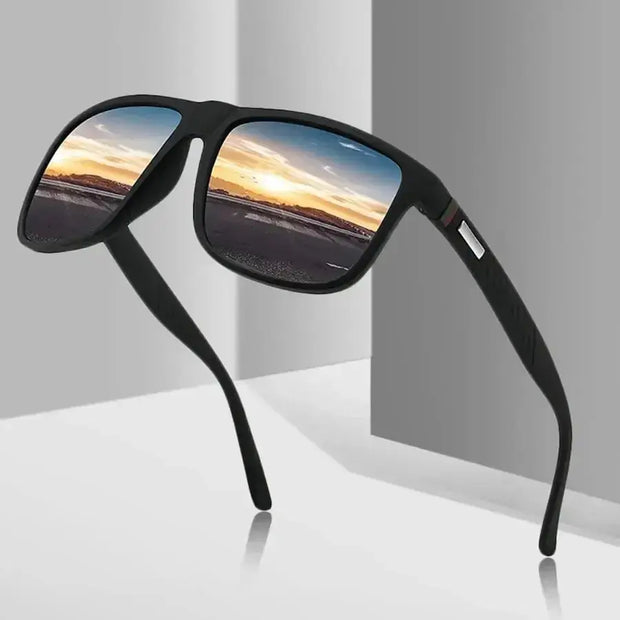 13 IMPORT SURENDRA - Fashion Vintage Square Polarized Sunglasses Men Women Luxury Brand Designer Men's Sun Glasses Driving Fishing UV400 Eyewear Man Wicked Tender