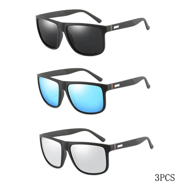 13 IMPORT SURENDRA - Fashion Vintage Square Polarized Sunglasses Men Women Luxury Brand Designer Men's Sun Glasses Driving Fishing UV400 Eyewear Man Wicked Tender