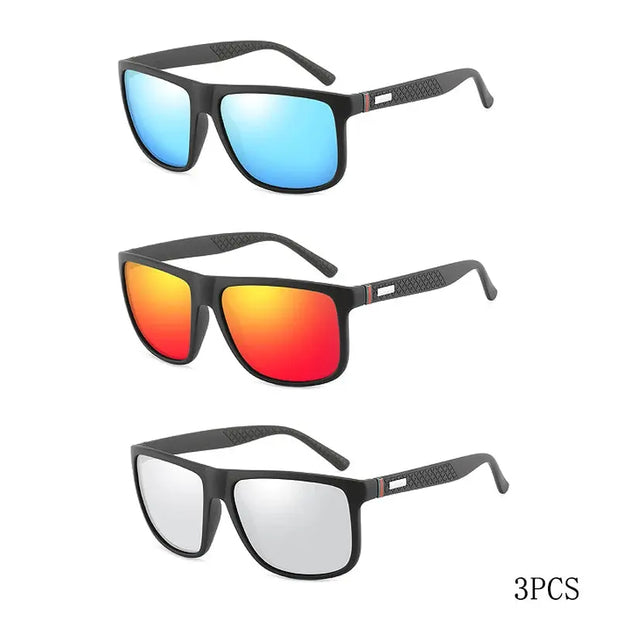 13 IMPORT SURENDRA - Fashion Vintage Square Polarized Sunglasses Men Women Luxury Brand Designer Men's Sun Glasses Driving Fishing UV400 Eyewear Man Wicked Tender