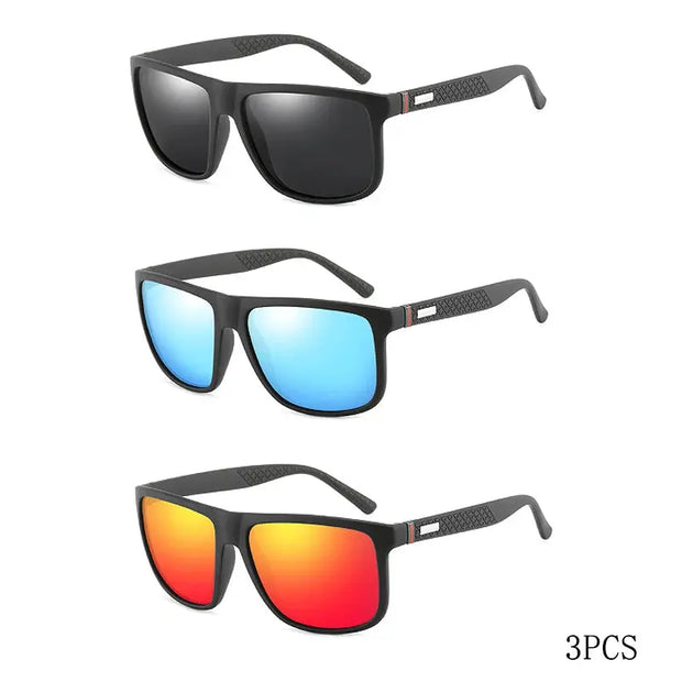 13 IMPORT SURENDRA - Fashion Vintage Square Polarized Sunglasses Men Women Luxury Brand Designer Men's Sun Glasses Driving Fishing UV400 Eyewear Man Wicked Tender