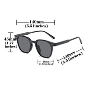 8 IMPORT SURENDRA - New Vintage Square Sunglasses Women Men Luxury Brand Small Round Sun Glasses Female Small Eyewear Oculos De Sol for Male Female Wicked Tender