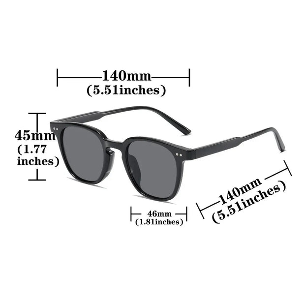 8 IMPORT SURENDRA - New Vintage Square Sunglasses Women Men Luxury Brand Small Round Sun Glasses Female Small Eyewear Oculos De Sol for Male Female Wicked Tender