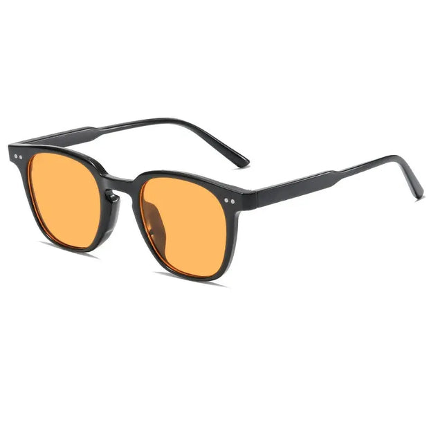 8 IMPORT SURENDRA - New Vintage Square Sunglasses Women Men Luxury Brand Small Round Sun Glasses Female Small Eyewear Oculos De Sol for Male Female Wicked Tender