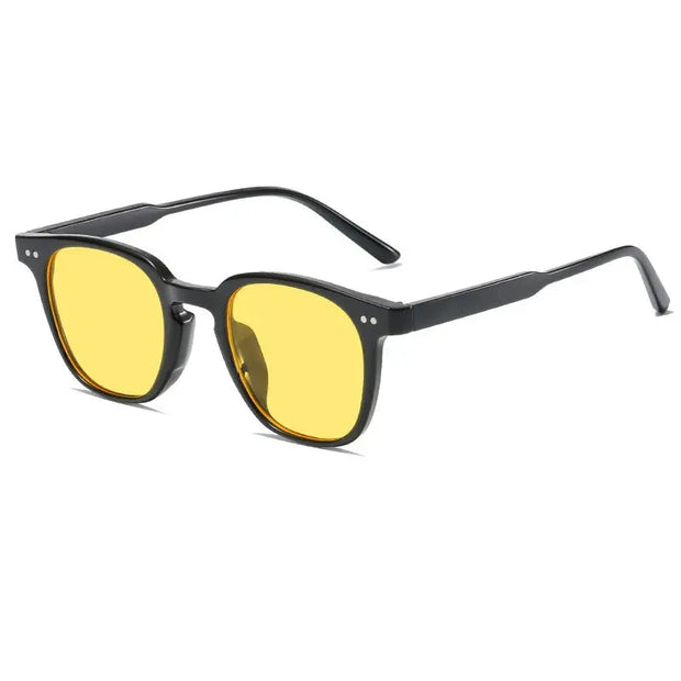8 IMPORT SURENDRA - New Vintage Square Sunglasses Women Men Luxury Brand Small Round Sun Glasses Female Small Eyewear Oculos De Sol for Male Female Wicked Tender