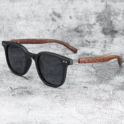 9 IMPORT SURENDRA - New Arrival Men Vintage Wooden Frame Sunglasses Classic Brand Sun Glasses Coating Lens Driving Eyewear for Men/women Wicked Tender