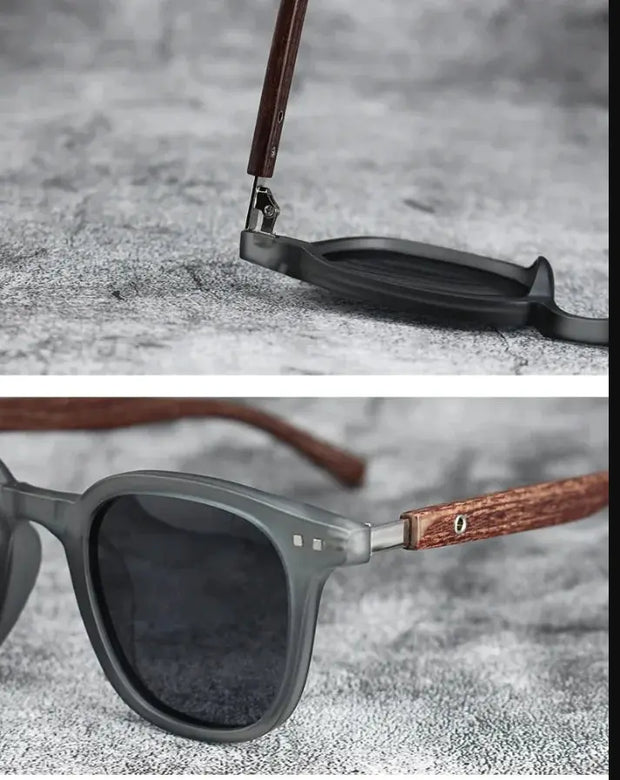 9 IMPORT SURENDRA - New Arrival Men Vintage Wooden Frame Sunglasses Classic Brand Sun Glasses Coating Lens Driving Eyewear for Men/women Wicked Tender