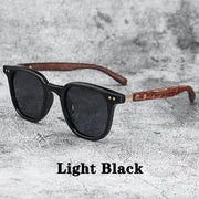 9 IMPORT SURENDRA - New Arrival Men Vintage Wooden Frame Sunglasses Classic Brand Sun Glasses Coating Lens Driving Eyewear for Men/women Wicked Tender