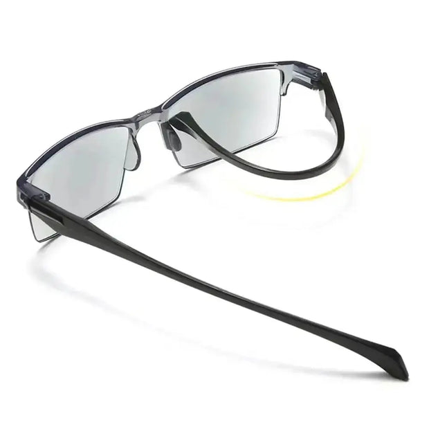 Blue Light Surendra 04 - Smart Automatic Zoom Reading Glasses Ultralight Rimless Anti Blue-ray Radiation Protection Optical Blue Light Glasses Unisex Wicked Tender