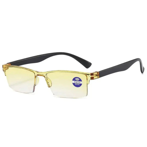 Blue Light Surendra 04 - Smart Automatic Zoom Reading Glasses Ultralight Rimless Anti Blue-ray Radiation Protection Optical Blue Light Glasses Unisex Wicked Tender