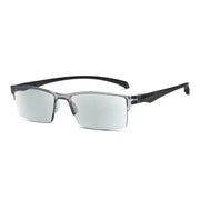 Blue Light Surendra 04 - Smart Automatic Zoom Reading Glasses Ultralight Rimless Anti Blue-ray Radiation Protection Optical Blue Light Glasses Unisex Wicked Tender