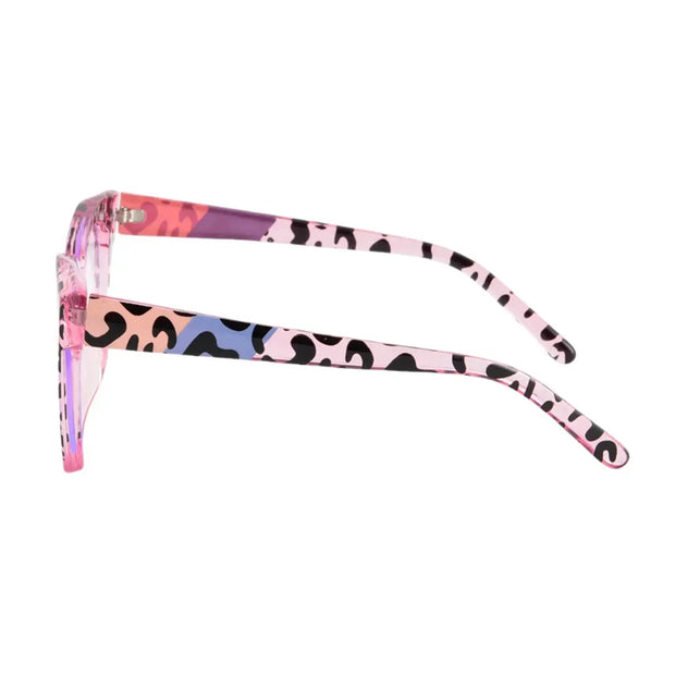 Blue Light Surendra 17 - Rhaegal New Pink Cat Eye Blue Light Blocking Glasses for Women Fashion Unique Design Plano Lenses Transparent Computer Glasses Wicked Tender