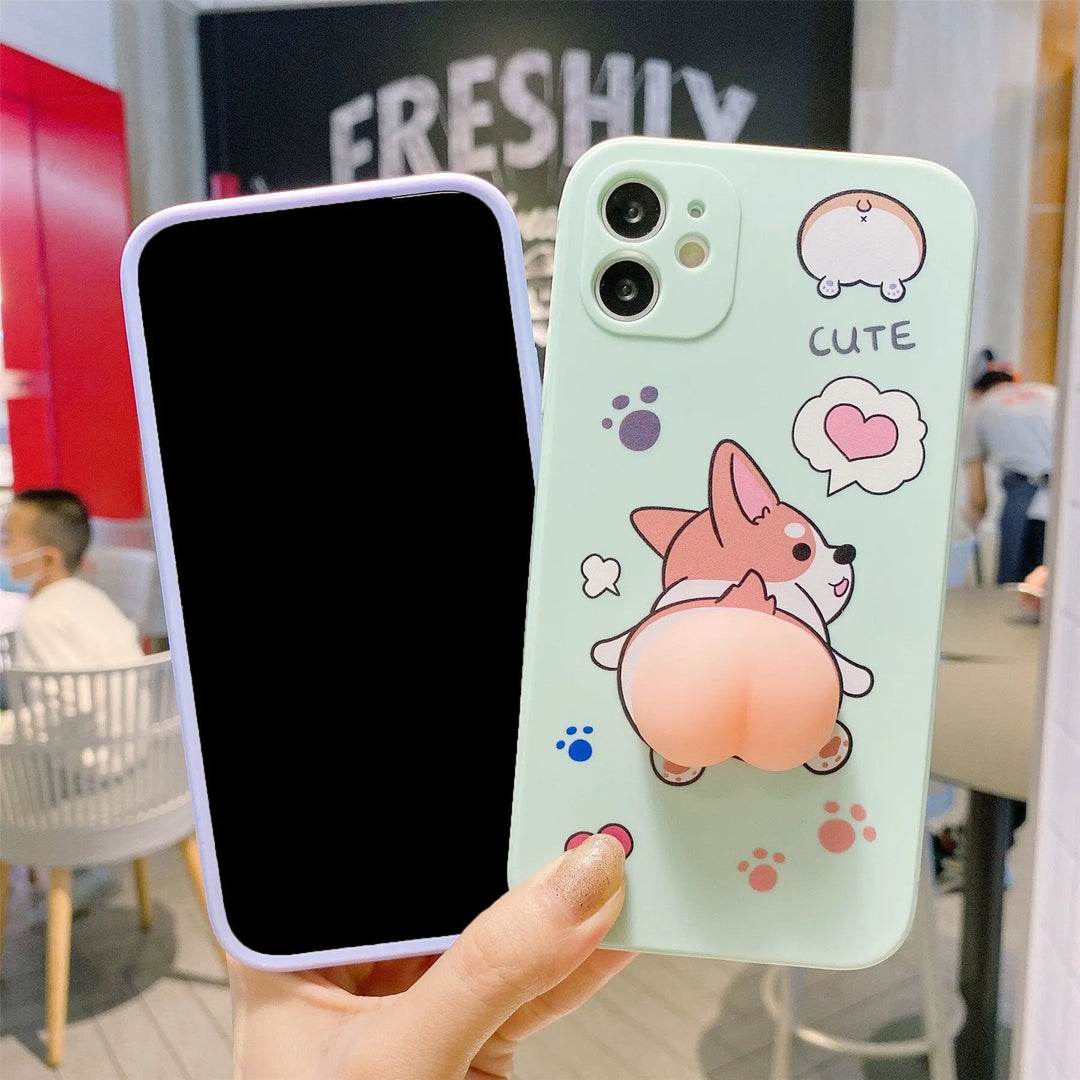 Corgi Butt Phone Case - Adorable Protective Phone Cases for Dog Lovers   Wicked Tender