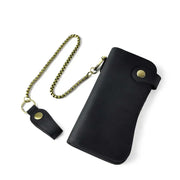 Dragon & Tiger Forge Wallet – Handcrafted Mythic Leather Wallet for Power & Balance