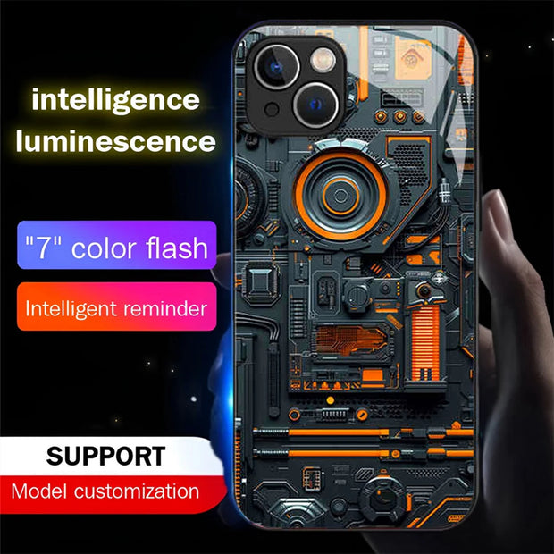 LED Luminous Phone Case – 7 Color Flash Intelligent Cover – Wicked Tender LED Luminous Phone Case – 7 Color Flash Intelligent Cover – Wicked Tender