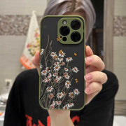 Sage Green Wild Flower Phone Case - Clear Flower Phone Case Wicked Tender