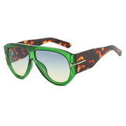 Surendra 08 - New Vintage Woman Oval Shape Sunglasses Brand Designer Sun Glasses Trendy Street Shoot Shades Eyewear UV400 Gafas De Sol Wicked Tender