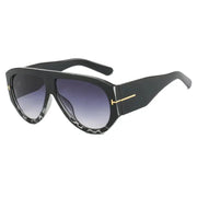 Surendra 08 - New Vintage Woman Oval Shape Sunglasses Brand Designer Sun Glasses Trendy Street Shoot Shades Eyewear UV400 Gafas De Sol Wicked Tender