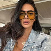 Surendra 09 - Women Brand Designer Luxury Sun Glasses Sex Vintage Oversized Sunglasses Female Black Fashion Oculos De Sol #300864 Wicked Tender