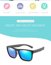 Surendra 12 - 2023 Kids Sunglasses UV400 Protection Vintage Brand Polarized Children Sun Glasses Girls Boys Multi Color Eyeglasses Eyewear Wicked Tender