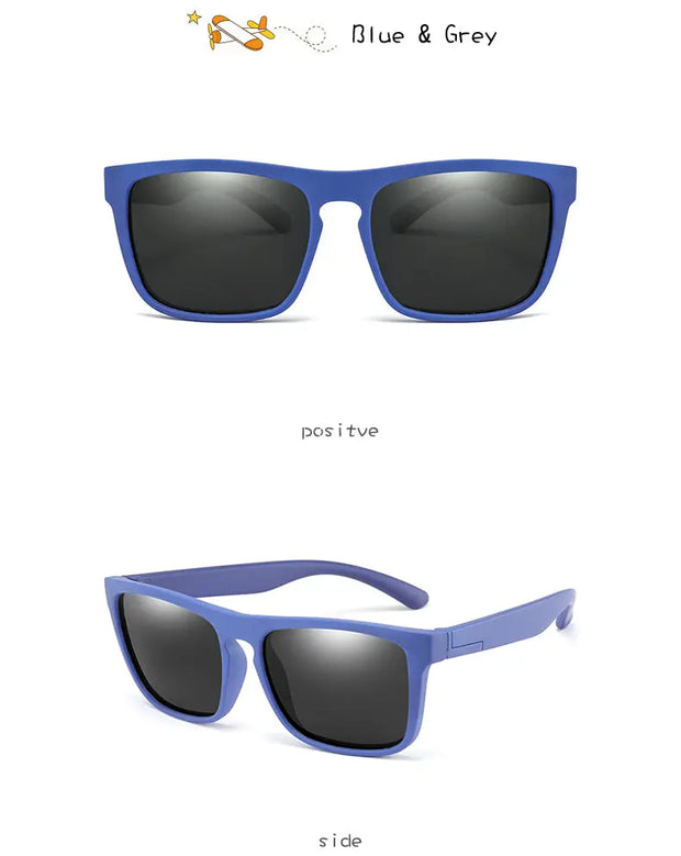 Surendra 12 - 2023 Kids Sunglasses UV400 Protection Vintage Brand Polarized Children Sun Glasses Girls Boys Multi Color Eyeglasses Eyewear Wicked Tender