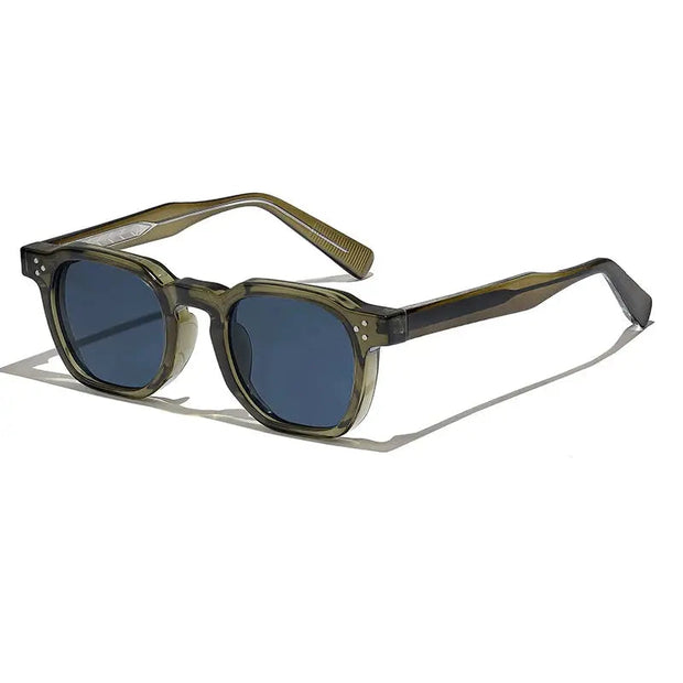 Surendra 18 - CATERSIDE Retro Punk Men Sunglasses Small Frame Square Personalized Design Sun Glasses Women Travel Party Business Festival Gift Wicked Tender