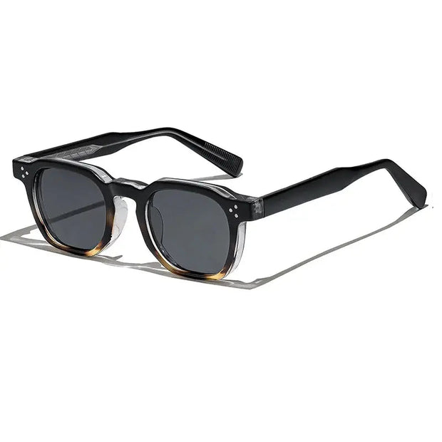Surendra 18 - CATERSIDE Retro Punk Men Sunglasses Small Frame Square Personalized Design Sun Glasses Women Travel Party Business Festival Gift Wicked Tender