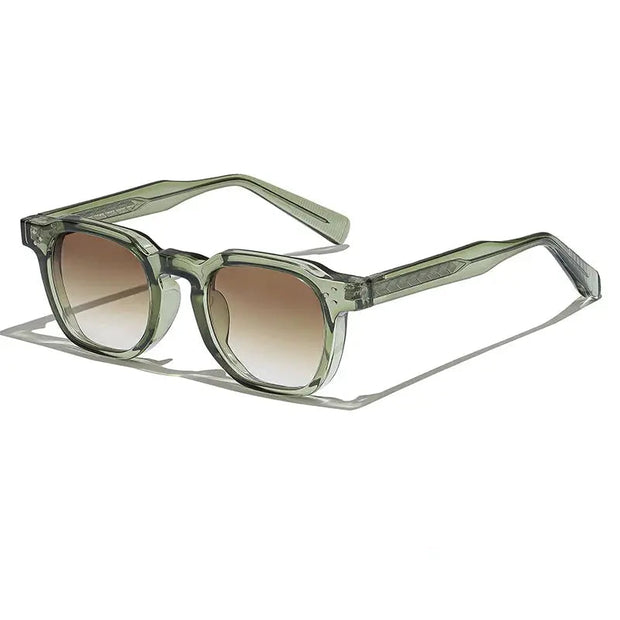Surendra 18 - CATERSIDE Retro Punk Men Sunglasses Small Frame Square Personalized Design Sun Glasses Women Travel Party Business Festival Gift Wicked Tender