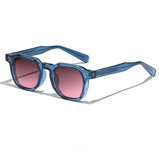 Surendra 18 - CATERSIDE Retro Punk Men Sunglasses Small Frame Square Personalized Design Sun Glasses Women Travel Party Business Festival Gift Wicked Tender