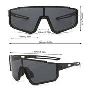 Surendra 19 - Cycling Sunglasses Eyewear Bicycle Goggles UV Protection Windproof Glasses For Men Women Polarized Lens Road Riding Bike Glasses Wicked Tender