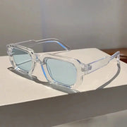 Surendra 24 - Vintage Rectangle Frame Sunglasses Men Fashion Retro Sun Glasses Luxury Brand Design UV400 Shades Eyewear Women Goggles Wicked Tender