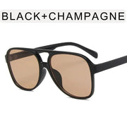 Surendra 39 - Ins Style Vintage Square Punk Sunglasses Women Retro Brand Oversized Frame Sun Glasses Female Black Yellow Glasses Oculos De Sol Wicked Tender