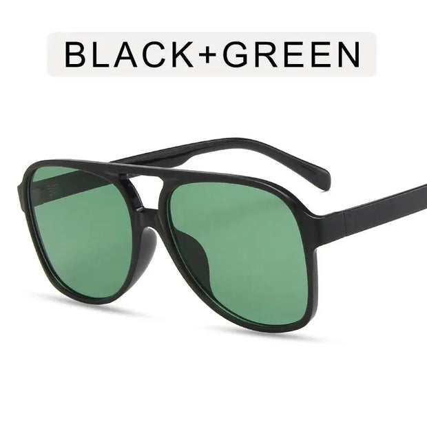 Surendra 39 - Ins Style Vintage Square Punk Sunglasses Women Retro Brand Oversized Frame Sun Glasses Female Black Yellow Glasses Oculos De Sol Wicked Tender