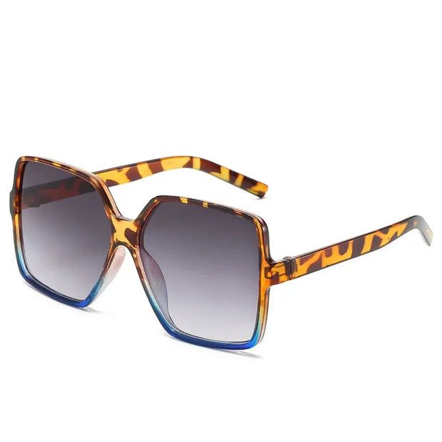 Surendra 42 - New Vintage Sunglasses Women Men Square Big Frame Sun Glasses Female Brand Designer Retro Shades Fashion Oculos De Sol ﻿for Male Wicked Tender