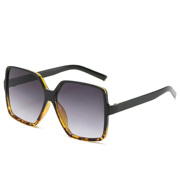 Surendra 42 - New Vintage Sunglasses Women Men Square Big Frame Sun Glasses Female Brand Designer Retro Shades Fashion Oculos De Sol ﻿for Male Wicked Tender