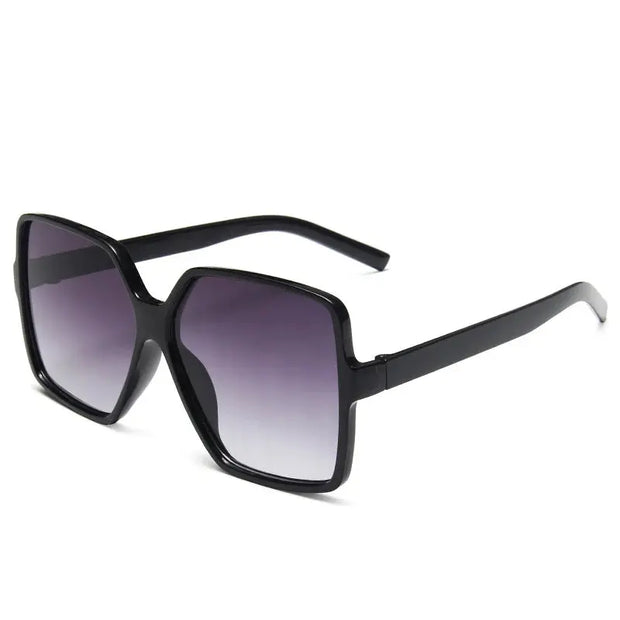 Surendra 42 - New Vintage Sunglasses Women Men Square Big Frame Sun Glasses Female Brand Designer Retro Shades Fashion Oculos De Sol ﻿for Male Wicked Tender