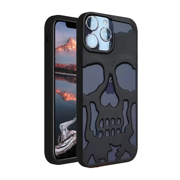 Wicked Skull iPhone Case - Shining Dark Fantasy Exoskeleton Phone Case Wicked Tender