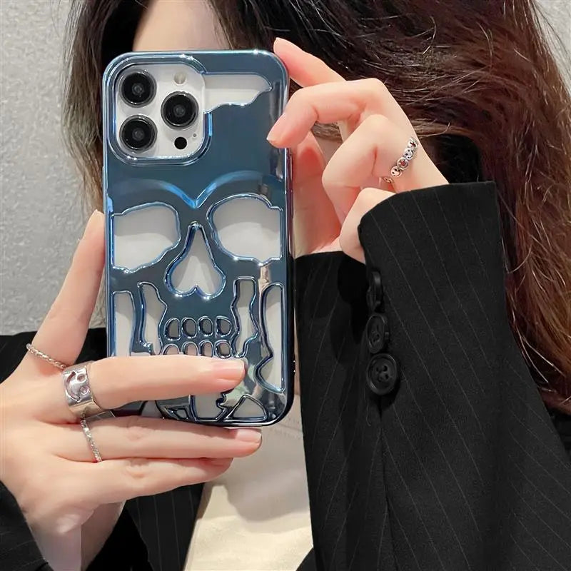 Custom iPhone’s case Wicked Skull iPhone Case Shining Exoskeleton - Embrace Your