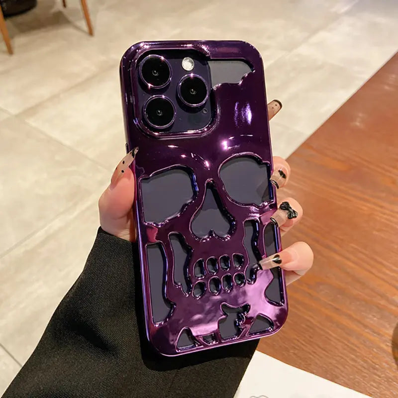 Wicked Skull iPhone Case Shining Exoskeleton - Embrace Your Dark Side Wicked Tender Wicked Skull iPhone Case Shining Exoskeleton - Embrace Your Dark Side Wicked Tender