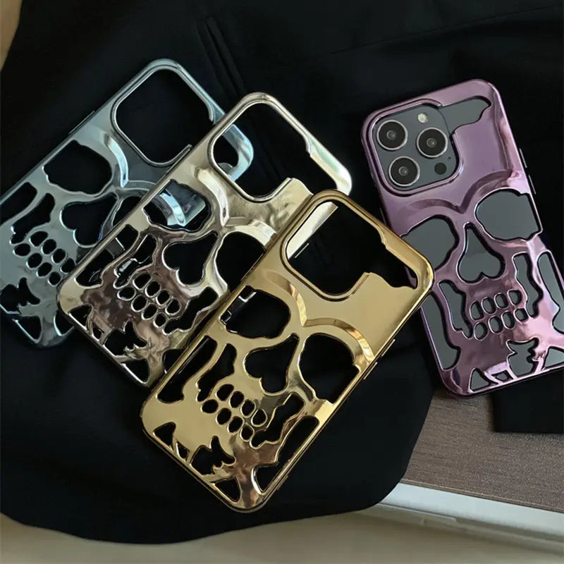 Wicked Skull iPhone Case Shining Exoskeleton Wicked Skull iPhone Case Shining Exoskeleton