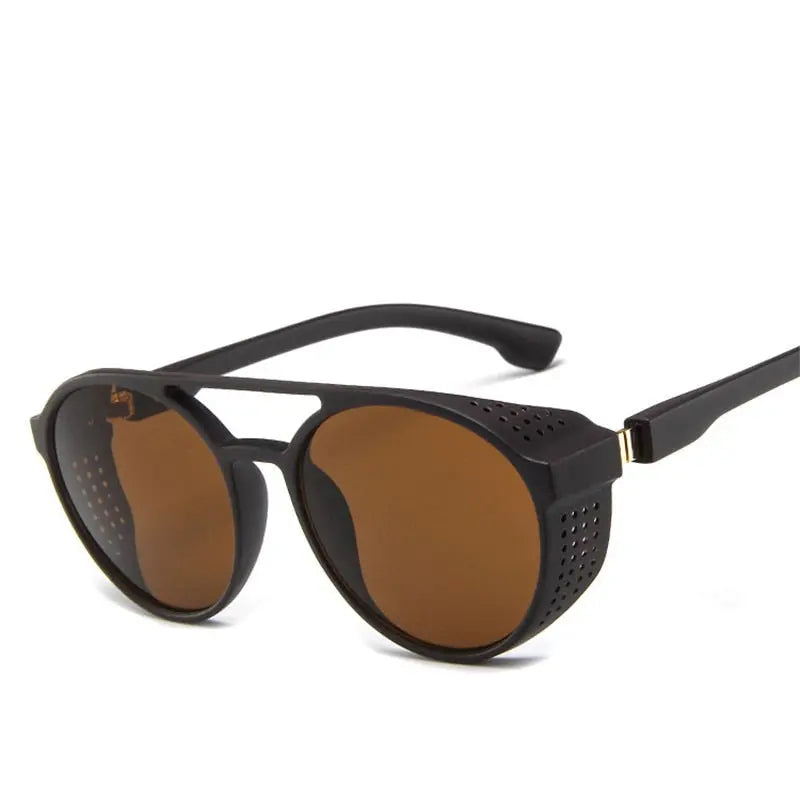 Aviator Side Shield Sunglasses - Oversized Black with Side Shield – Wicked  Tender