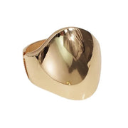Big Bangle - Oversized Cuff Fashion Bracelet, Wrist Shield Bracer, Large Gold Tone or Silver Tone Statement Jewelry Wicked Tender