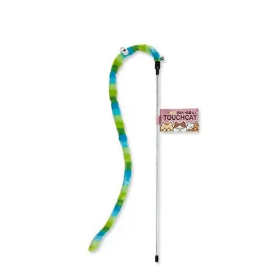 cats play with fishing pole Cat Teaser Snake Toys For Cats