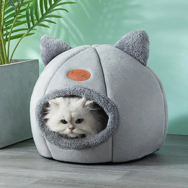 Cozy Cat Cave - Cat House Cat Cave For Large Cats Wicked Tender