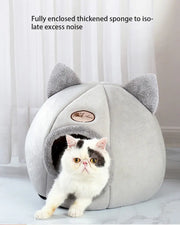 Cozy Cat Cave - Cat House Cat Cave For Large Cats Wicked Tender