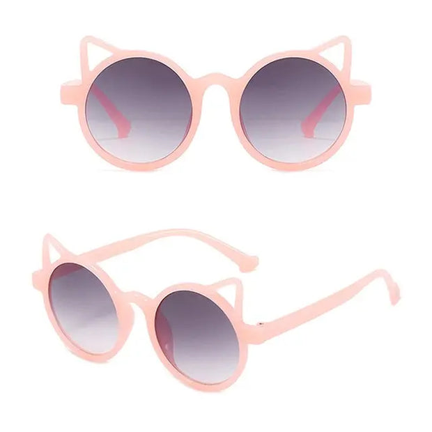 Cat Ear Sunglasses Cutiepie - Cat Ear Sunglasses Small Round Sunglasses with Animal Ears Cat Eye White Sunglasses with Cat Ears Wicked Tender
