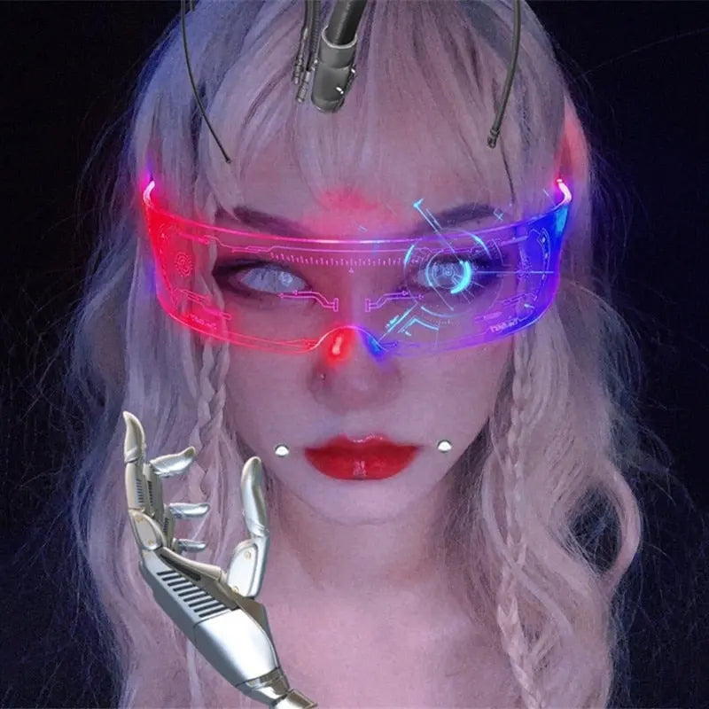 futuristic goggles Cyber Lights